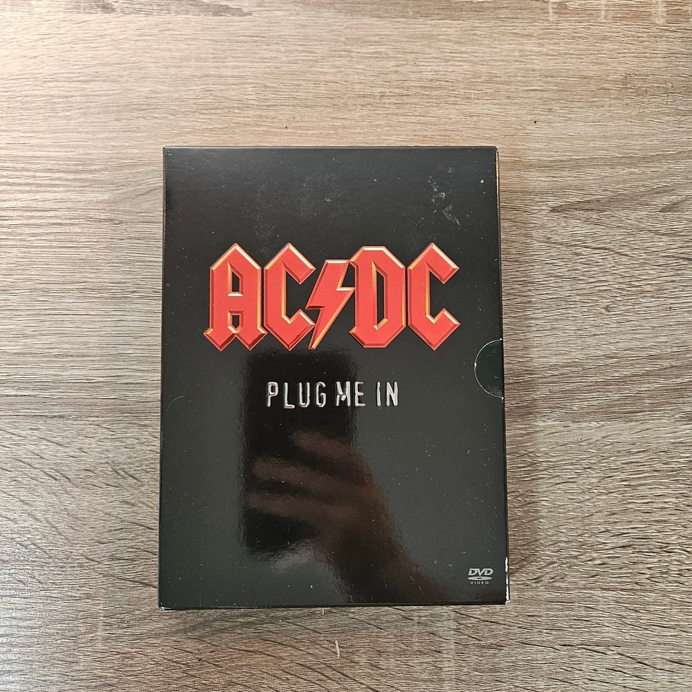 AC/DC Plug Me In 2-DVD Set Live Performances 1975-2003 Hard Rock Anthology NTSC